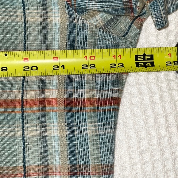 Like NEW Men’s Kühl Skorpio Button up, Linen Cotton Blend Shirt. Size Large - Picture 7 of 13